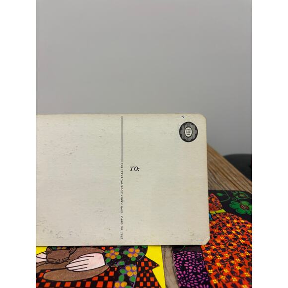 1965 FAROY Psychedelic Pop Art Postcards Set of 4 - Picture 4 of 4